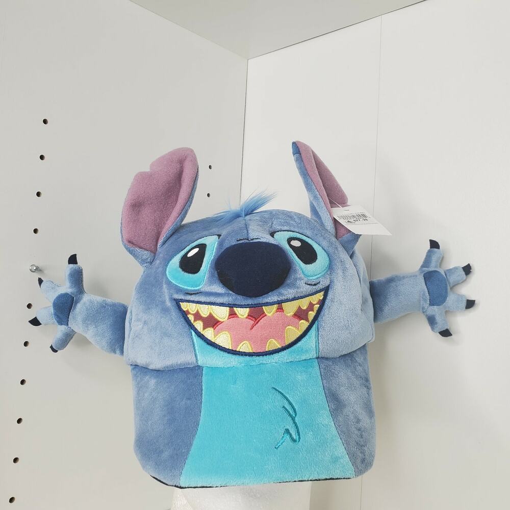 Disney Parks Stitch Hat Baseball Cap Adult Adjustable 3D Ears Arms New Fabric